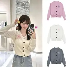 Mardi Mercredi カーディガン 長袖のサムネイル