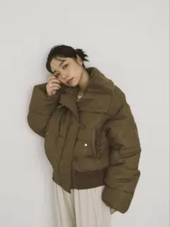 moussy オリーブ MA-1 ジャケット ボア襟 - メルカリ