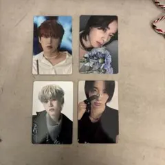 JO1 1ST BEST ALBUM タレントカード 4枚セット