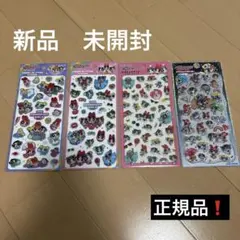 新品　プチドロップステッカー　エポキシステッカー　パワーパフガールズ　色々　4種