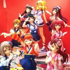 美少女フィギュア　ラブライブ!サンシャイン!!SSS　未熟DREAMER 9体