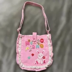 メゾピアノ ピンク ショルダーバッグ 平成レトロ