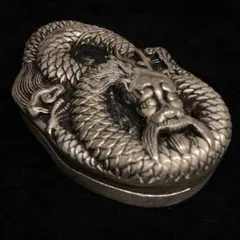 文房具 書道 硯 銀龍 凹凸彫刻 インテリア 置物 縁起物 時代物 - メルカリ