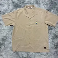 BEN DAVIS 半袖シャツ ベージュ Lサイズ 刺繍のサムネイル