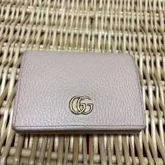 Gucci GGロゴ 二つ折り財布 ピンクのサムネイル