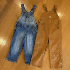 OshKosh & Carhartt オーバーオール セット　4T 110cm