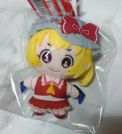 ダイソー　東方Project　ぬいぐるみキーホルダー　フランドール・スカーレット