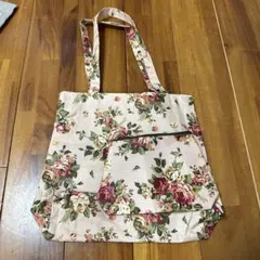 花柄トートバッグ