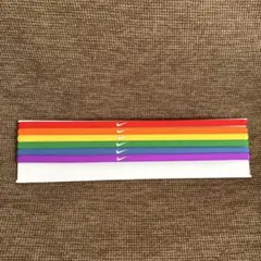 Nike レインボーヘッドバンド 6本セット