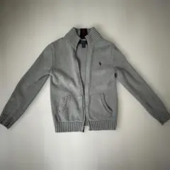 Polo Ralph Lauren グレー カーディガン M (10-12)