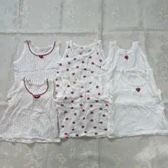 肌着タンクトップ 6枚セット