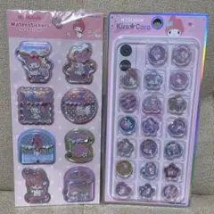 【正規品】My Melody おはじきシール　ウォーターシール