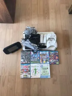 Wii U 本体 + ゲームソフト7本セット + バランスWiiボード