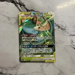 ポケモンカード フシギバナ&ツタージャGX 001/064 RR