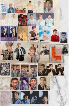 BTS トレカ ミニフォト フォトセット メッセージカード RM ナムジュン