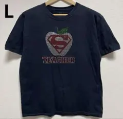 【フルーツオブザルーム】半袖Tシャツ　 L　黒　ブラック　古着