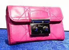 Dior LADY DIOR キーケース カナージュ パウダーピンク - メルカリ