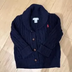 Ralph Lauren ネイビー カーディガン 18M