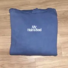 My hair is bad ロゴ刺繍フリースジャケット XXLサイズ マイヘア