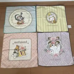 mofusand キャラクタータオル 4枚セット