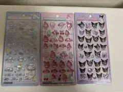 正規品　ボンボンドロップシール マイメロ　クロミ　シナモン　セット