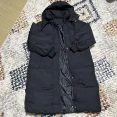 訳あり　ロングコート　ベンチコート 黒