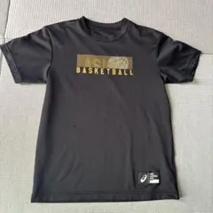 ASICS バスケットボール Tシャツ ブラック　150