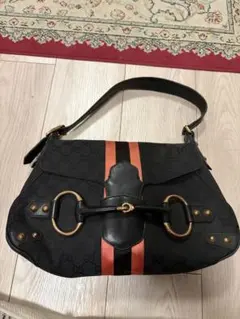GUCCI バンブー チェーンバッグ ホースビットブラック/ピンク - メルカリ