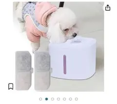 【ペット用】3個入り 自動給水器 フィルター 活性炭 交換用 犬 猫 安全