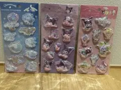 正規品　サンリオ　シェイカーステッカー　3枚セット