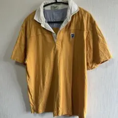 クロコダイル　マスタード ポロシャツ　LL④