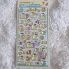 ポムポムプリン　シール　サンリオ　ボンボンドロップシール　ボンドロ