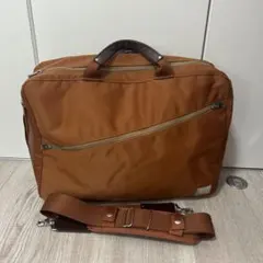 人気 ポーター リフト ビジネスバッグ3way 2層 A4可 ブラウン
