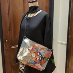 トキ様専用　帯リメイクショルダーバッグNo.1497