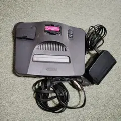 ジャンク品　NINTENDO64 本体 黒