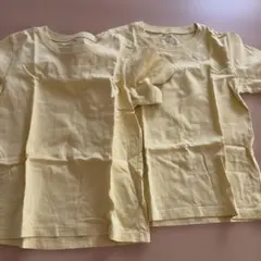 【双子】無印良品　キッズ 半袖Tシャツ 120cm 2枚セット