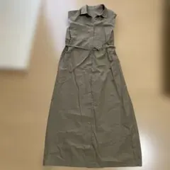 レディースノースリーブロングワンピースMのサムネイル