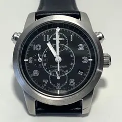 SEIKO サス クロノグラフ 7T27-7A40 QZ 動作品 黒 新品ベルト 2025年最新】SEIKO 7t27-7a40の人気アイテム - メルカリ