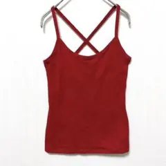 Old Navy オールドネイビー 赤 キャミソール タンクトップ Sサイズのサムネイル