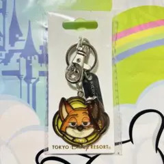 ディズニー⭐️ガラスの靴 キーチェーン ニック ズートピア