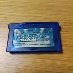 ポケットモンスターサファイア　ゲームボーイアドバンスソフト