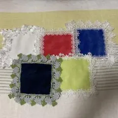 近沢レース　ガチャプチタオル　５枚セット　チャーミングセール限定　新品未使用