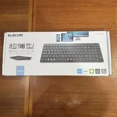 【未開封】エレコム Bluetooth キーボード 超薄型 TK-FBP101B