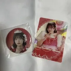 【FRUITS ZIPPER】月足天音 クリアトレカ 缶バッジ