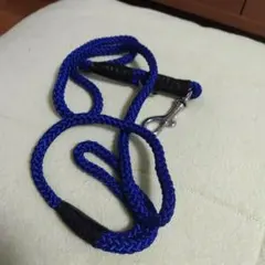 犬用リード　 編み込みリード　中型犬　青色 　2本セット　③
