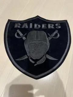 80〜90s RAIDERS パッチ 約30cm 特大　レイダース