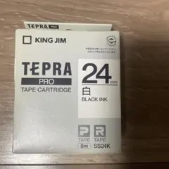 KING JIM テプラPRO テープカートリッジ SS24K 24mm