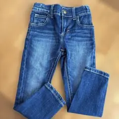 Lee デニムブルー ストレートパンツ　100