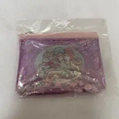 キキララ　スパンコール入りミニポーチ　リトルツインスターズ　ユニコーン