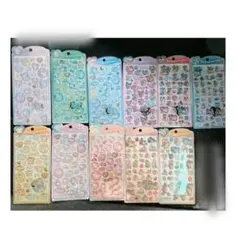 サンリオ　うるちゅるポップシール　11点セット